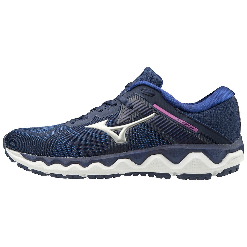 Mizuno Women's Running Shoes Wave Horizon 4 Blue - TRAWYKZ-62